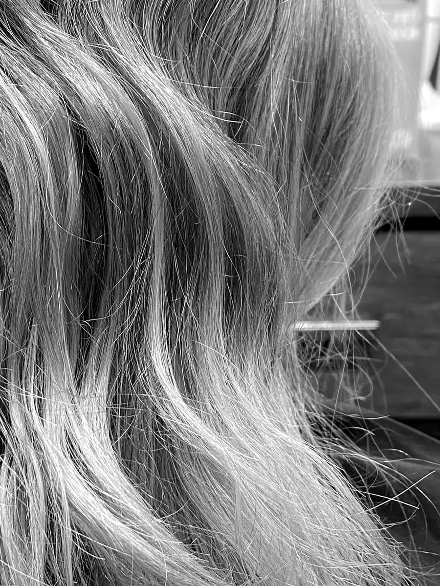 Balayage i närbild